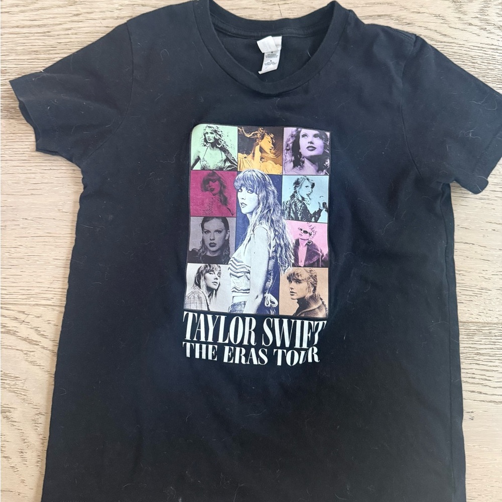 Taylor Swift The Eras Tour Black T-Shirt
